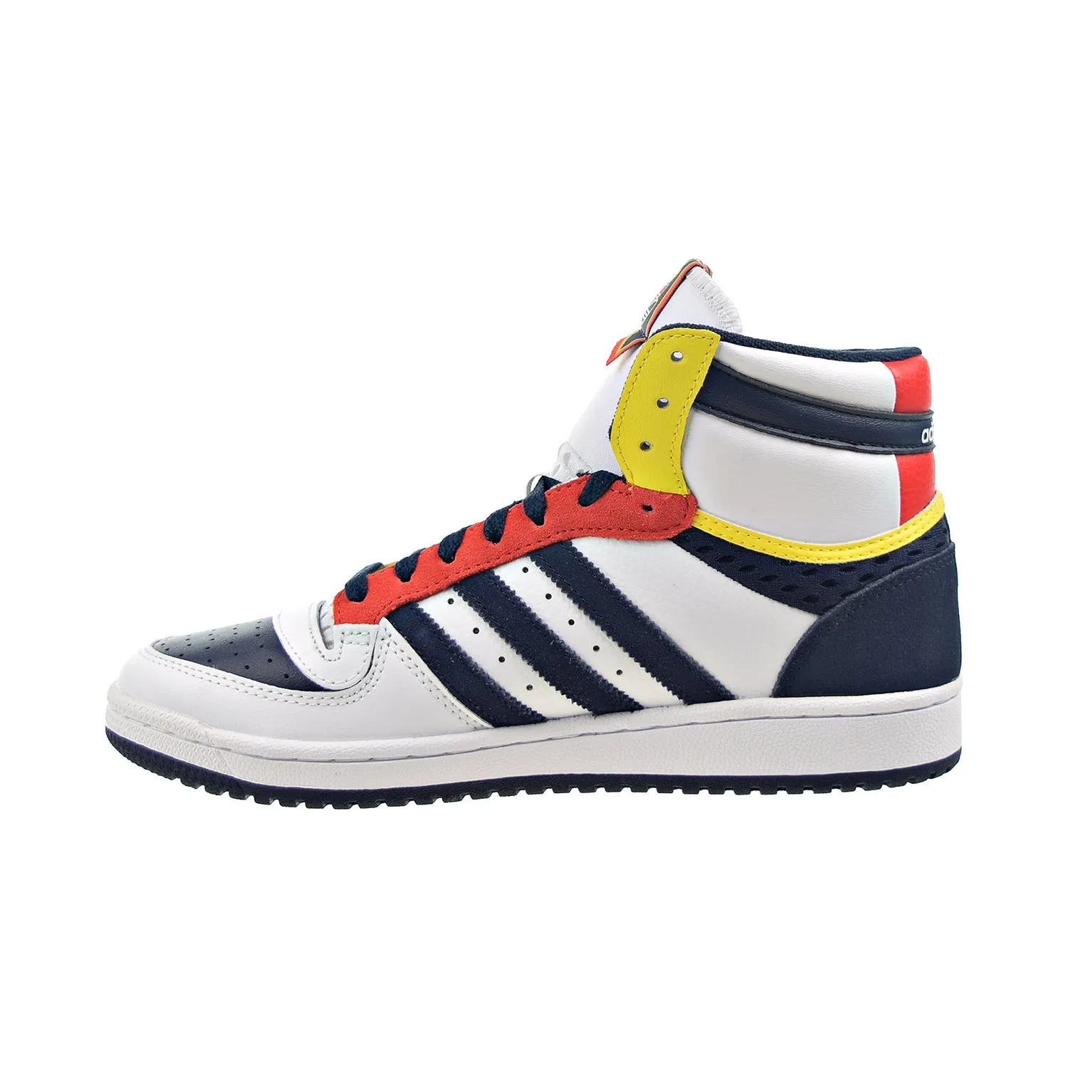 Adidas Top Ten RB Hi Men's Shoes Footwear White-Legend Ink-Red