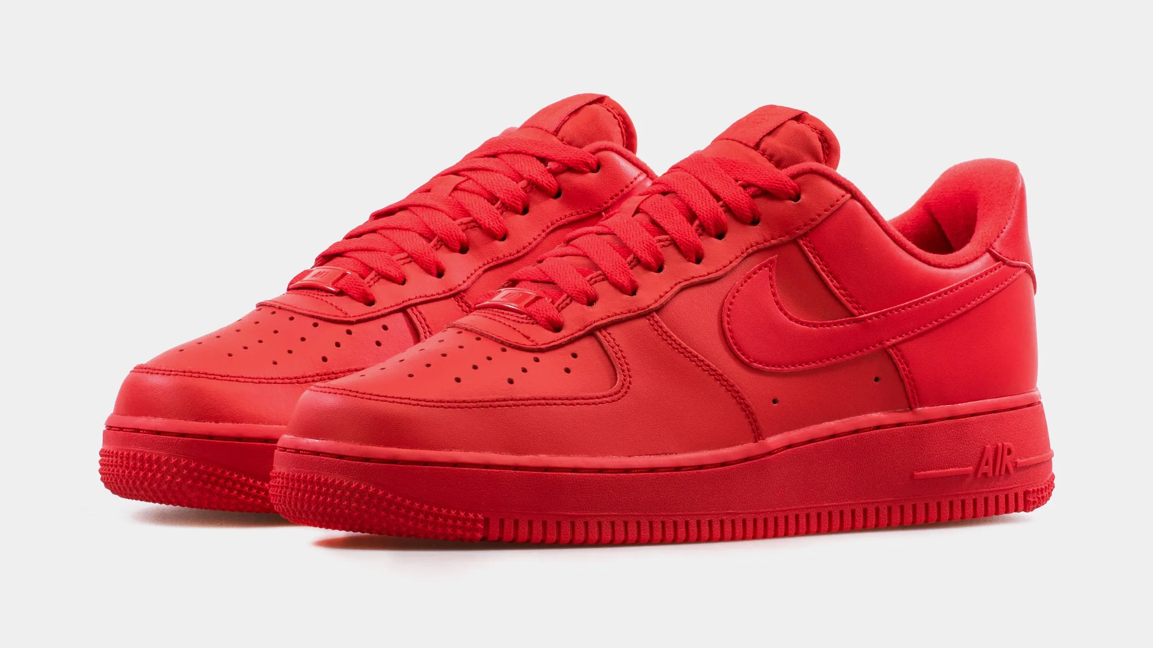 Air Force 1 07 LV8 Mens Lifestyle Shoes (Red)