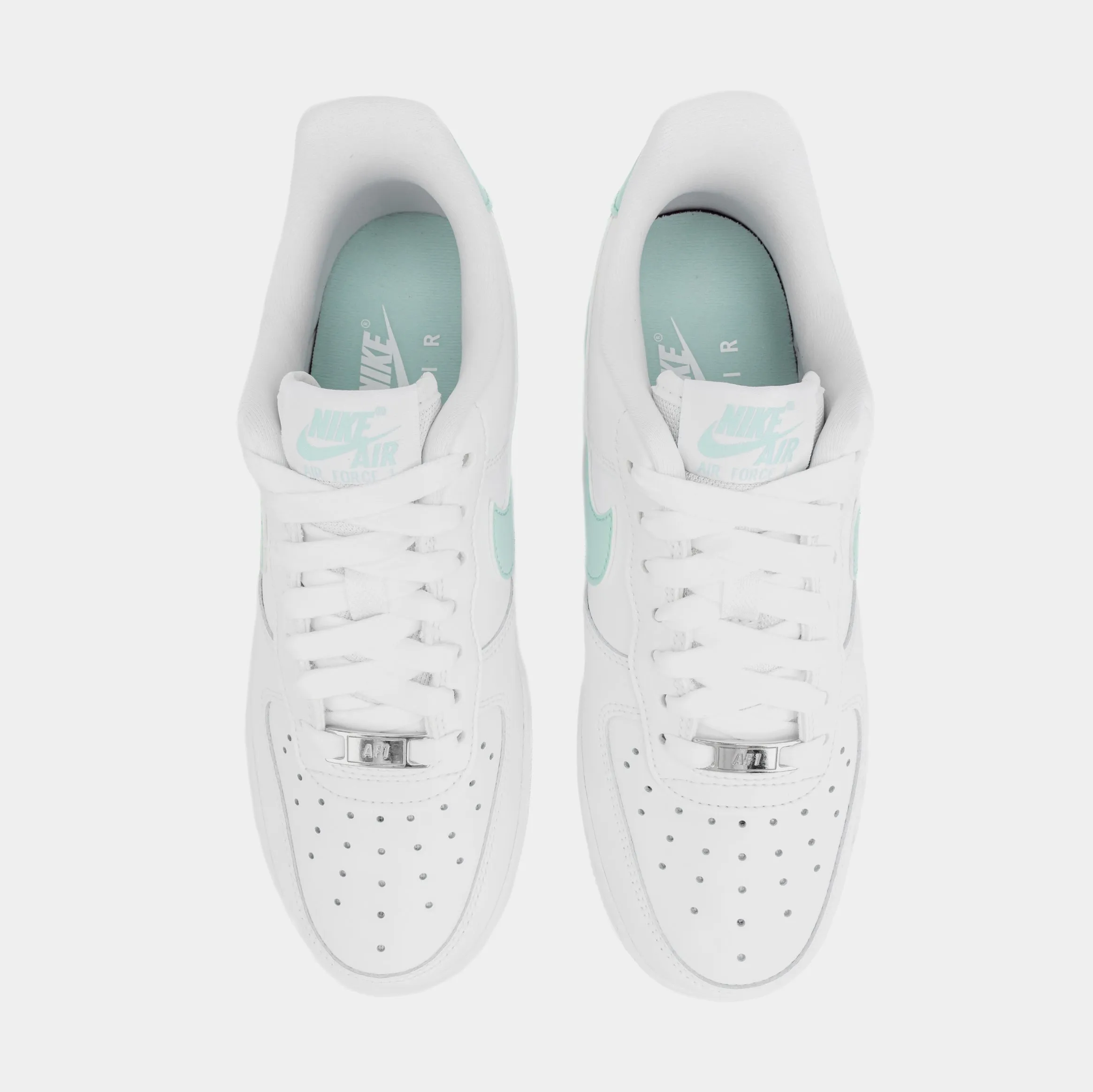 Air Force 1 '07 Womens Lifestyle Shoes (White/Blue)