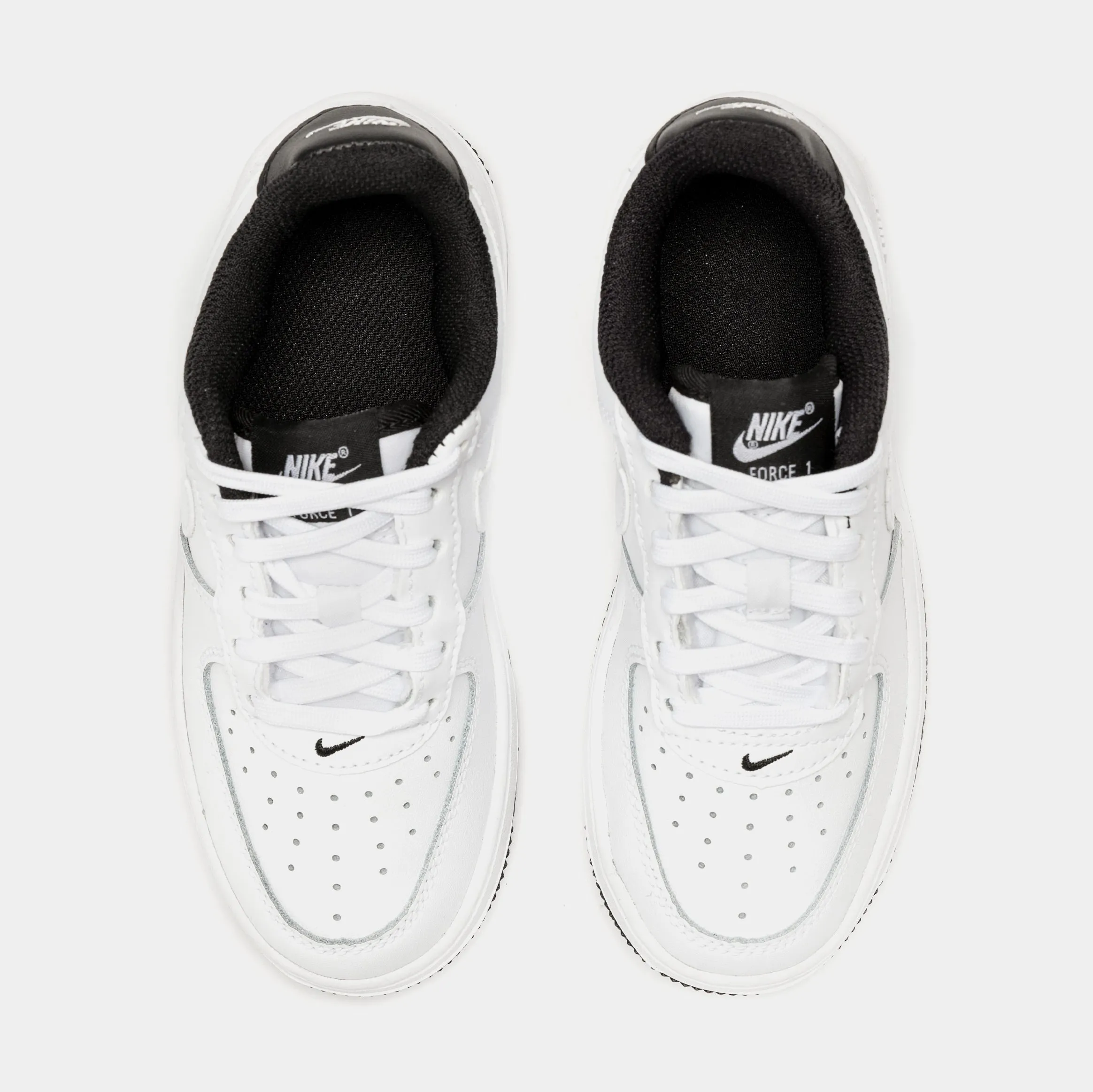 Air Force 1 Essential Preschool Lifestyle Shoes (Black/White)