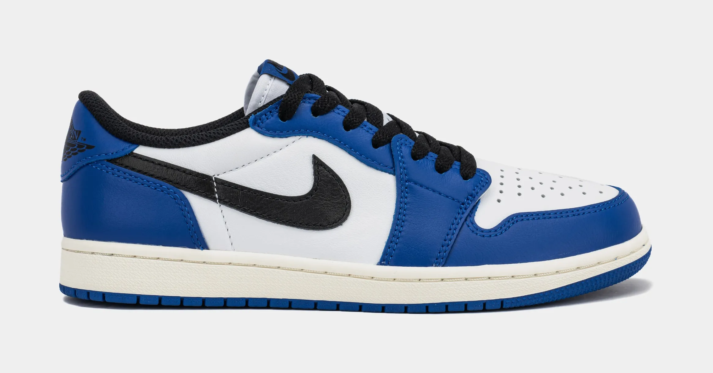 Air Jordan 1 Retro Low OG Game Royal Mens Lifestyle Shoes (White/Black/Game Royal)