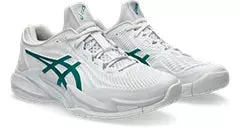 Asics Men's COURT FF 3 NOVAK  (White/Pitch Green)