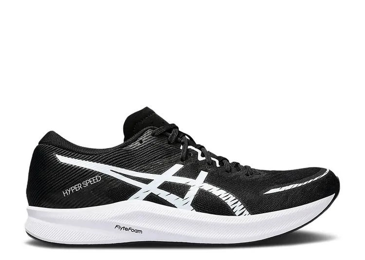 ASICS WMNS HYPER SPEED 3 'BLACK WHITE' sneakers, black