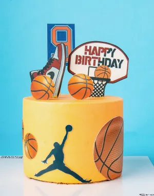 Basket and Sneakers Cake