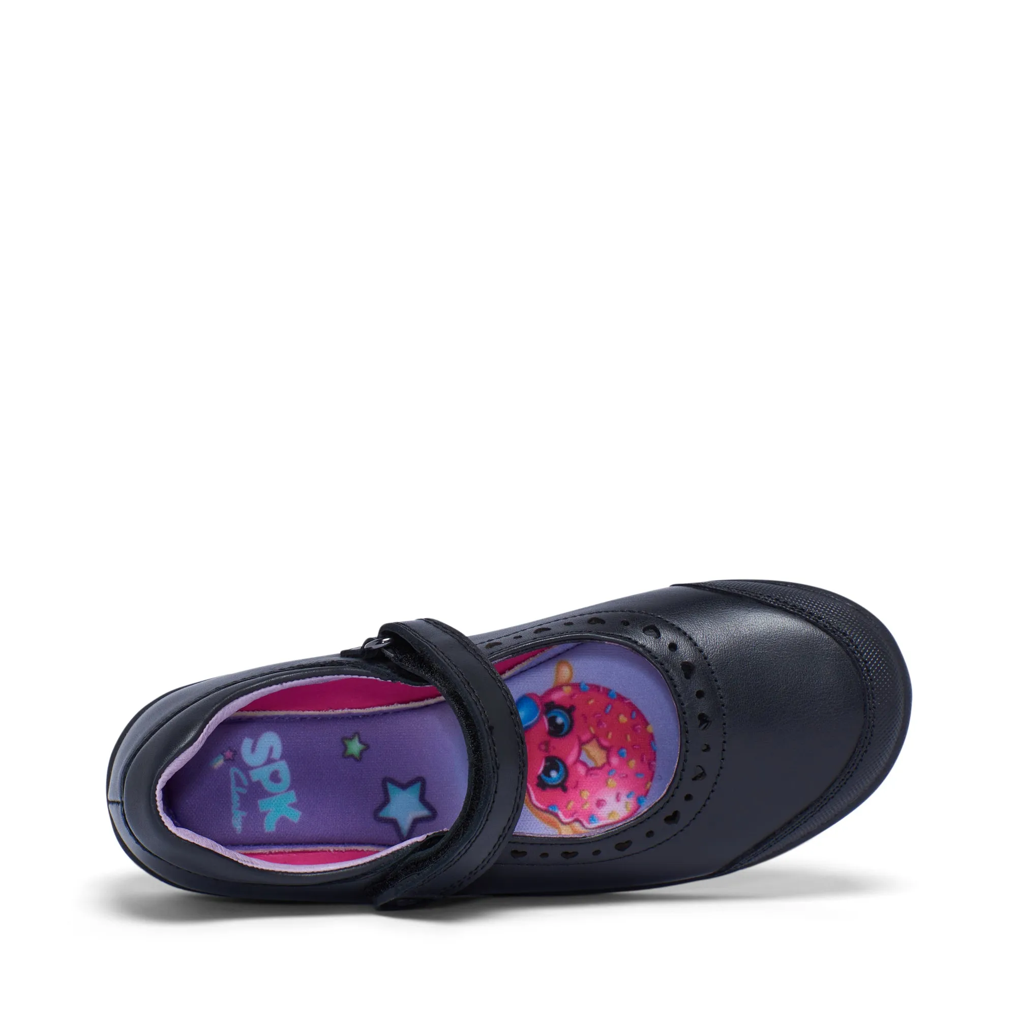 CLARKS BONNIE (SHOPKINS) G WIDTH - BLACK