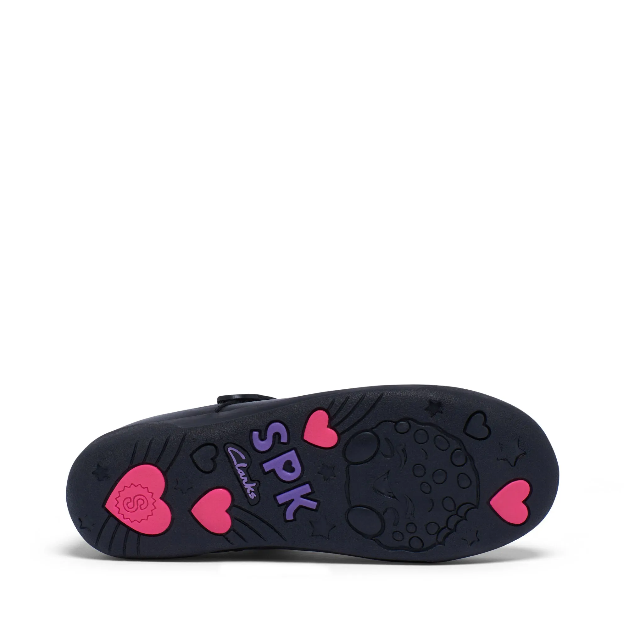 CLARKS BONNIE (SHOPKINS) G WIDTH - BLACK