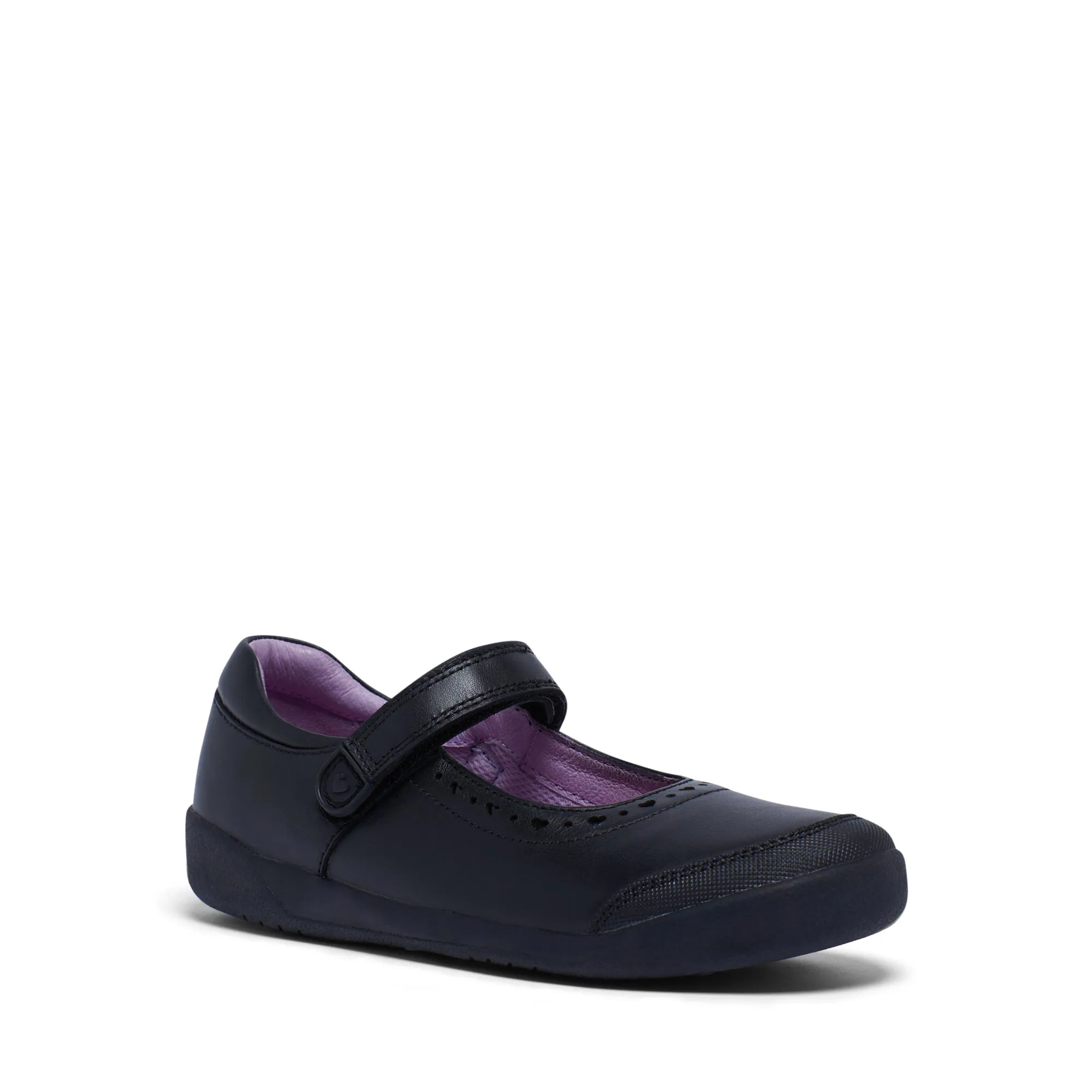 CLARKS BONNIE (SHOPKINS) G WIDTH - BLACK