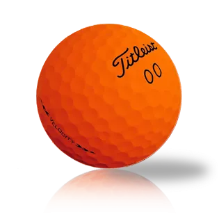 Custom Titleist Velocity Orange