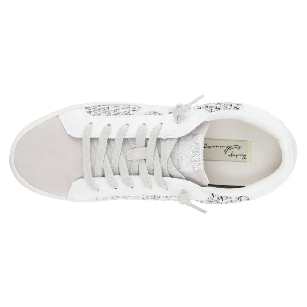 Faith Metallic Lace Up Sneakers