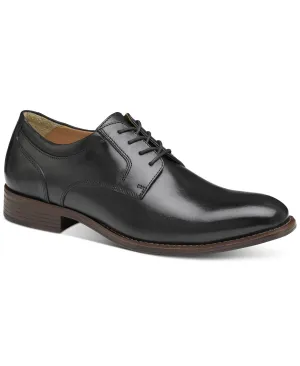 Johnston & Murphy Men's Plain Toe Lewis Dress Shoes, Black