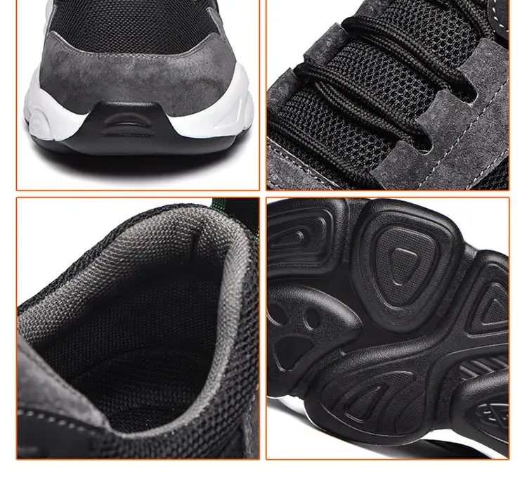 Man Safety Boots Anti-smashing Safety Shoes Indestructible Security Shoes Work Boots Sneakers - MS50291