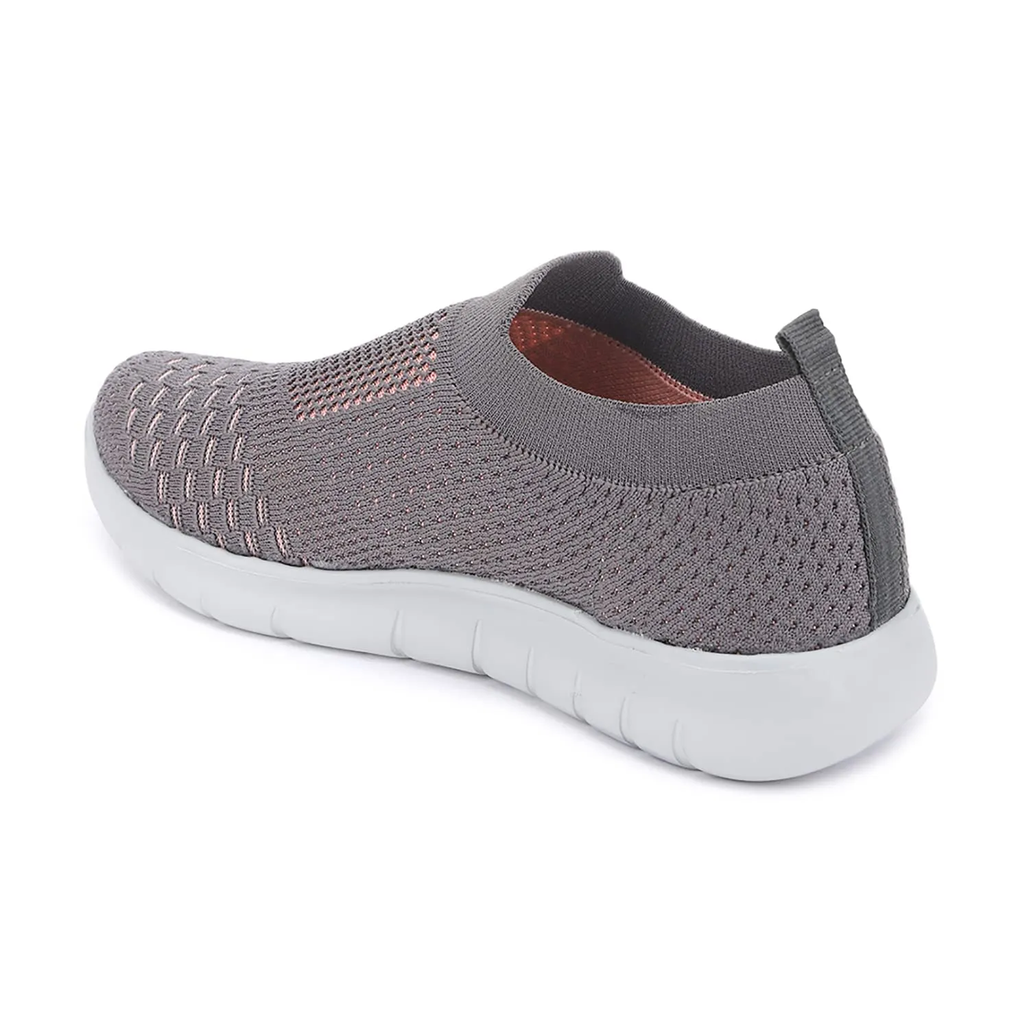 Marc Loire Women's Athleisure Active Wear Slip-On Sneaker Shoes for Running and Walking (Dark Grey, Numeric_7)