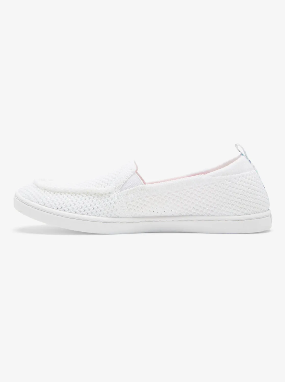 Minnow Knit Slip-On Shoes - White