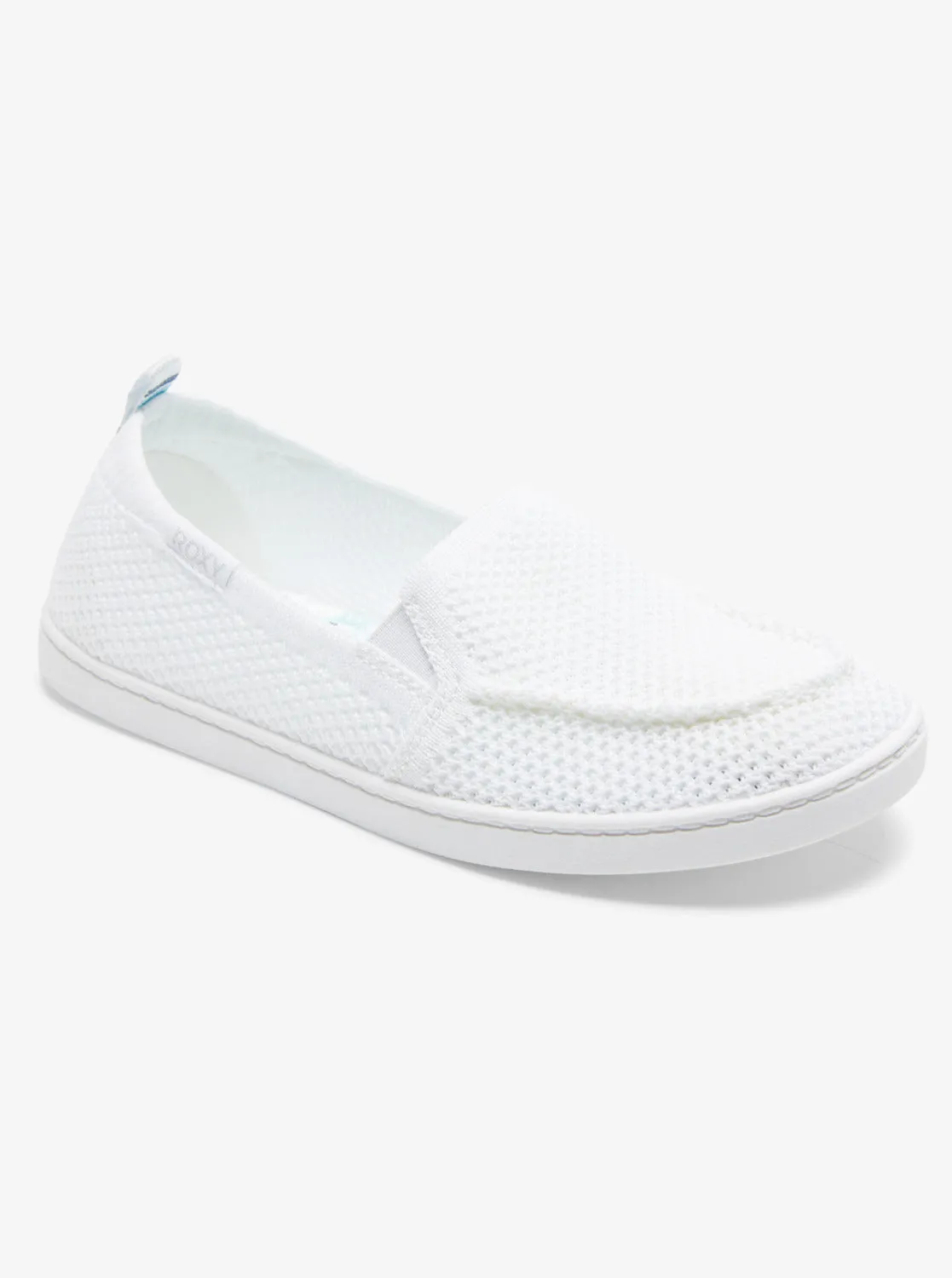 Minnow Knit Slip-On Shoes - White