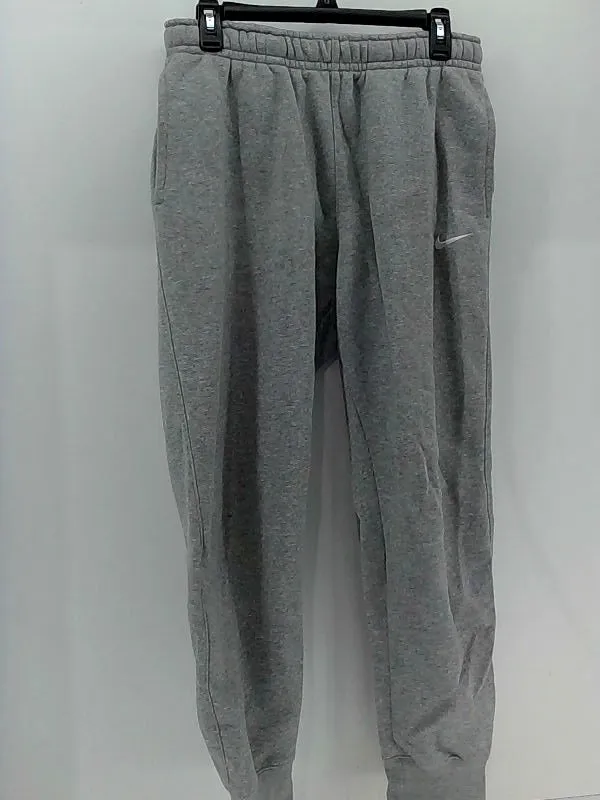 Nike Men's Medium Light Grey Training Jogger Pants