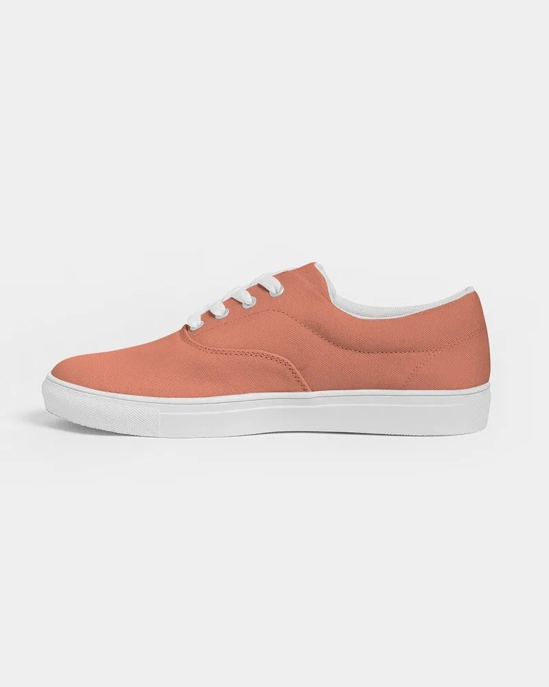 Pastel Red Women's Canvas Sneakers | Women's | Bright Pastel Red | C0M60Y60K0