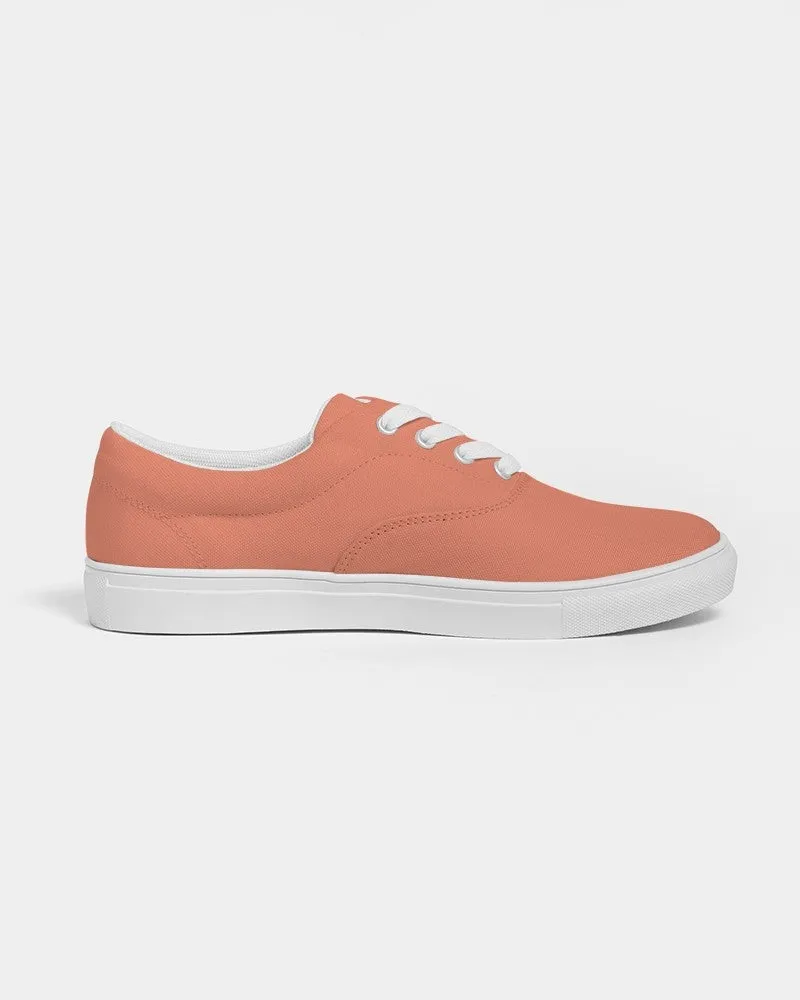 Pastel Red Women's Canvas Sneakers | Women's | Bright Pastel Red | C0M60Y60K0