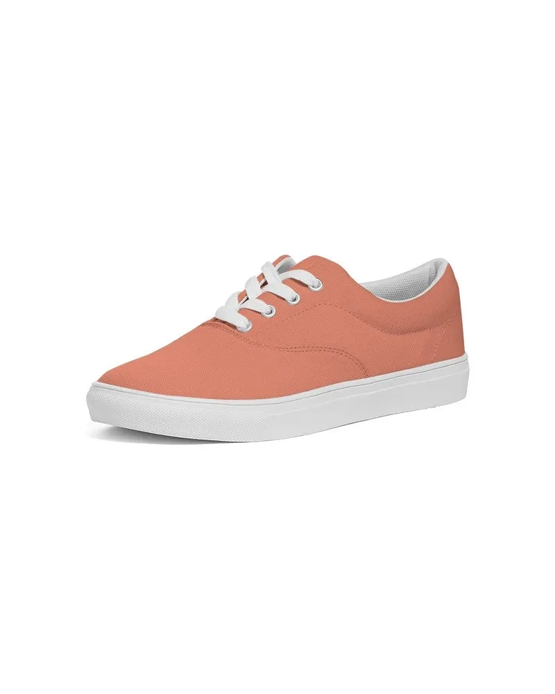 Pastel Red Women's Canvas Sneakers | Women's | Bright Pastel Red | C0M60Y60K0