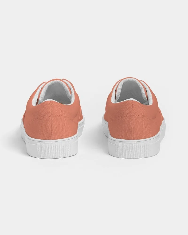 Pastel Red Women's Canvas Sneakers | Women's | Bright Pastel Red | C0M60Y60K0