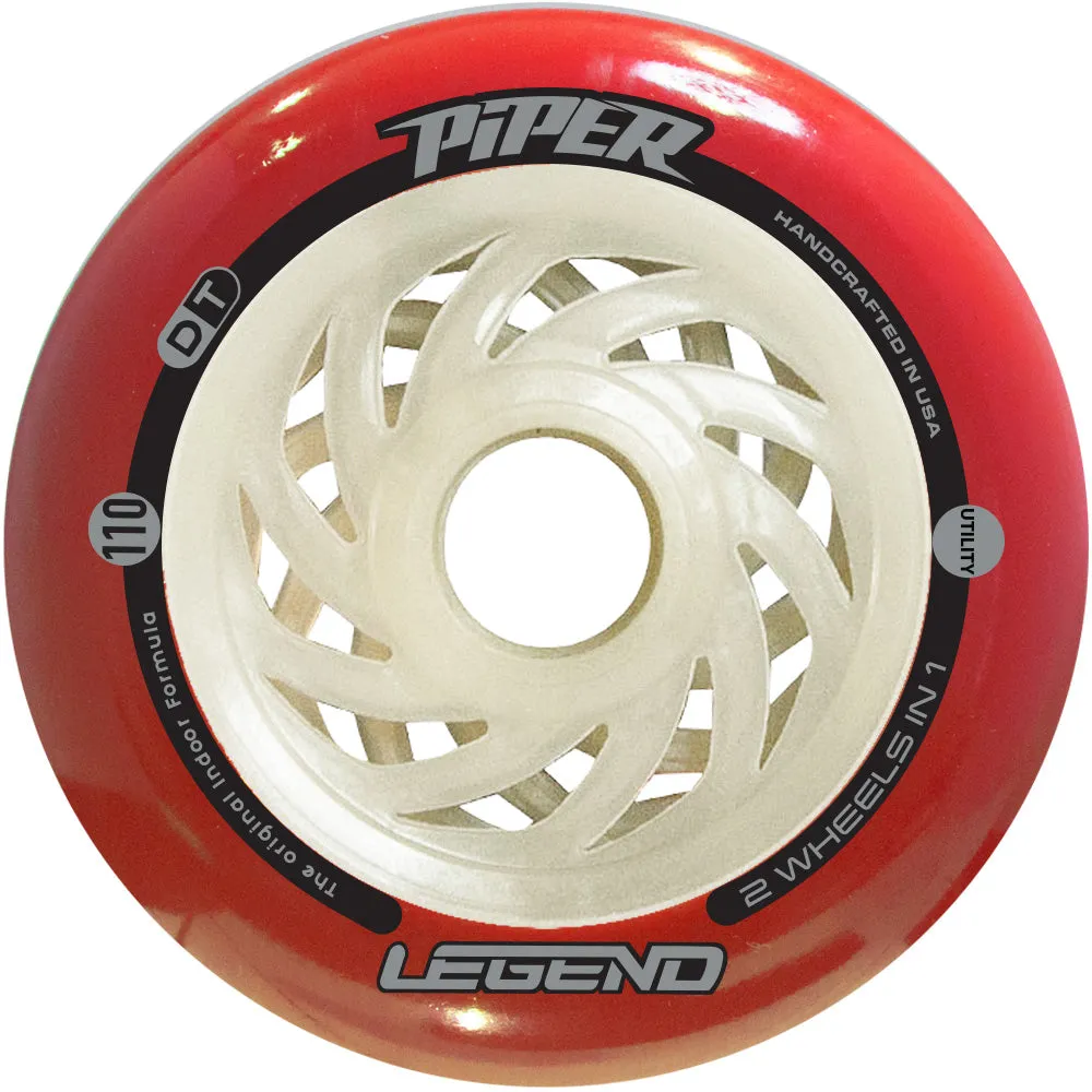 Piper - Legend - Indoor Inline Speed Wheels - 110mm / 100mm