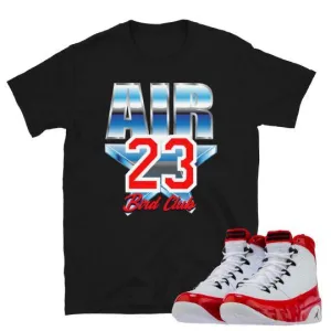 Retro 9 "Gym Red" Sneaker Shirt All Star