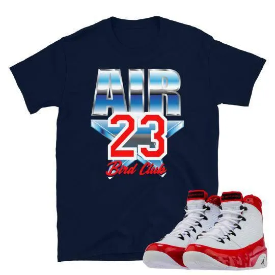 Retro 9 "Gym Red" Sneaker Shirt All Star