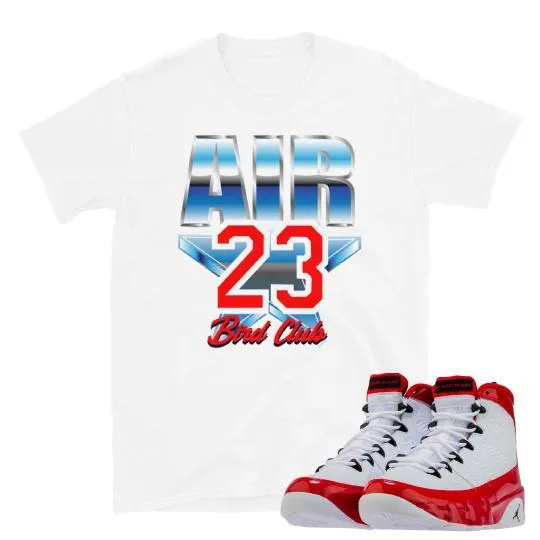 Retro 9 "Gym Red" Sneaker Shirt All Star