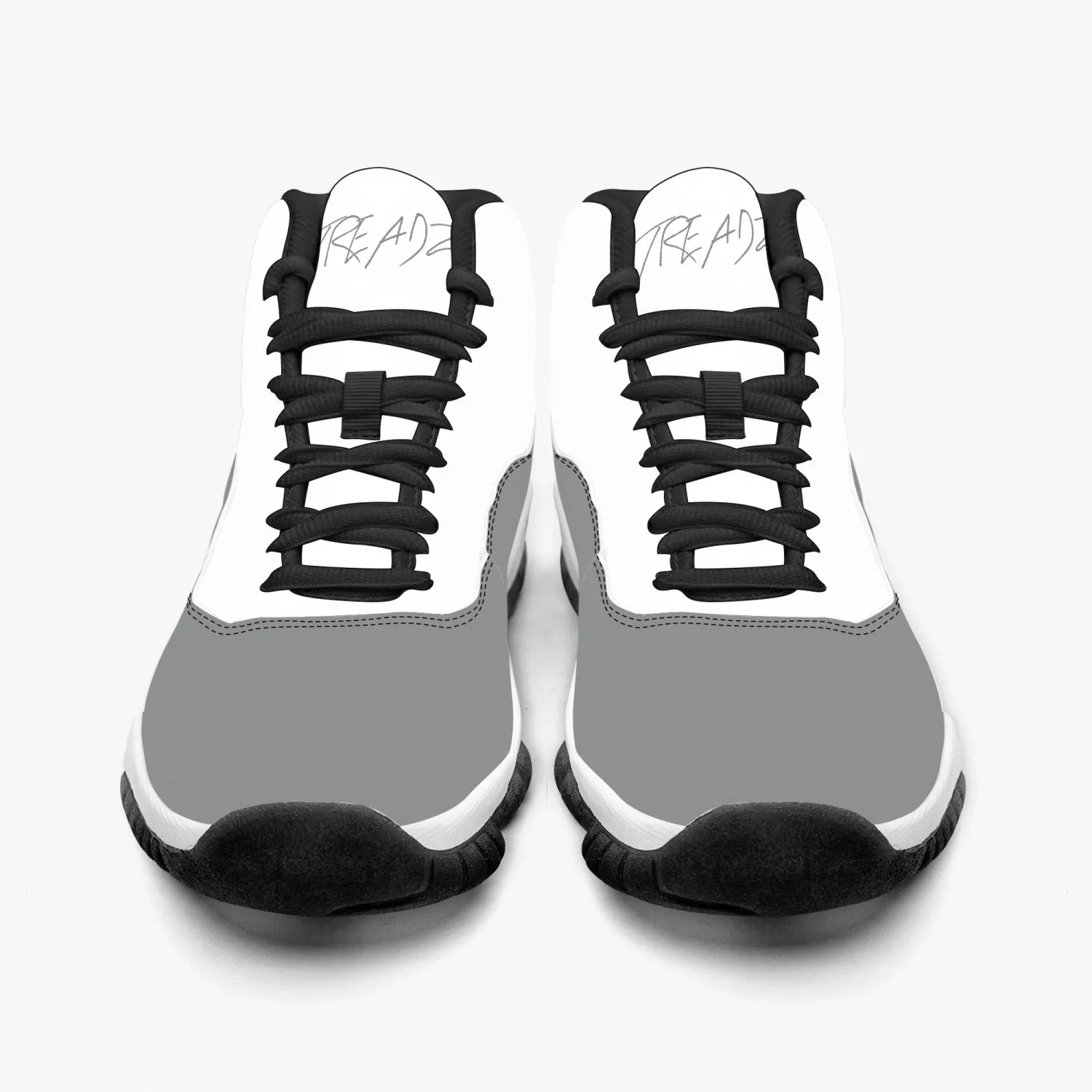 TREADZ Victory Grey Basketball Sneakers